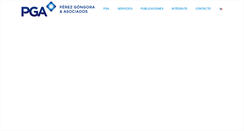Desktop Screenshot of perezgongora.com