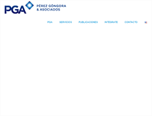 Tablet Screenshot of perezgongora.com